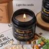 Black Bottle Soy Scented Candle – Romantic Birthday Party Favor and Decorative Ornament