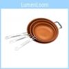 Heavy-duty Non-stick Copper Pan With Durable Bottom