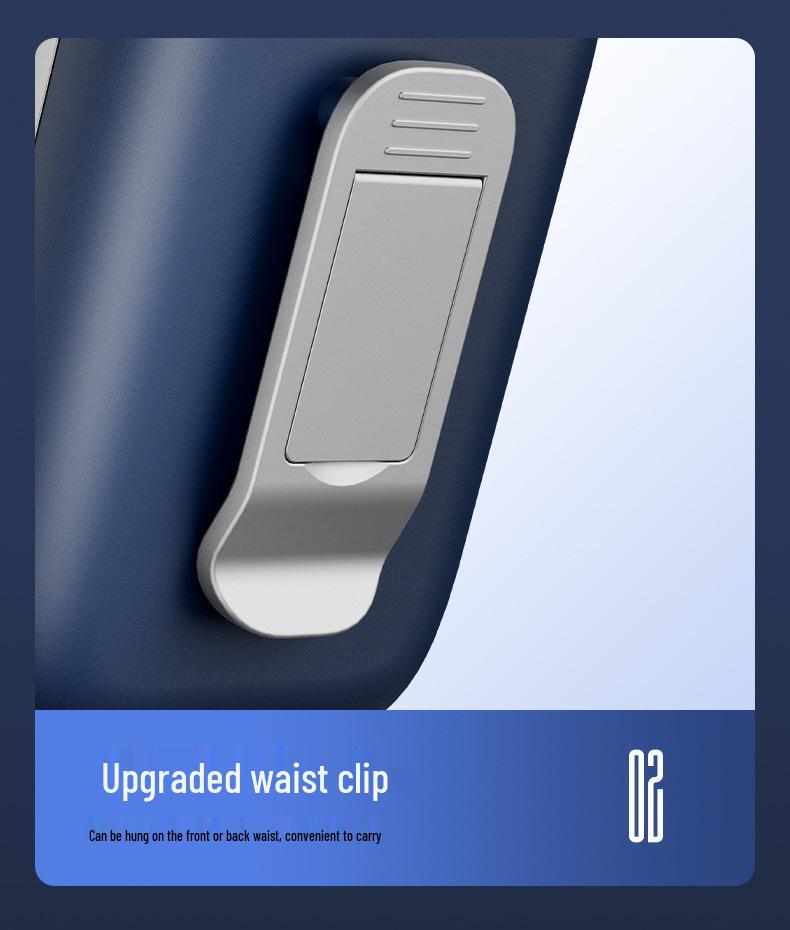 2026 Portable Clip-On Waist Fan: Compact Outdoor Cooling Solution