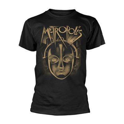 Metropolis Face By Plan Metropolis Horror Sci Fi Halloween Camiseta Unissex
