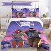 3pcs GTA 6 Bedding Set Duvet Cover Closure Includes 1 Duvet Cover & 2 Pillowcases, Soft and Comfortable for All Seasons.