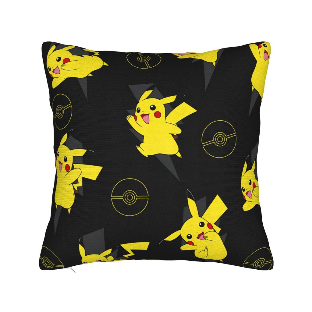 Pikachu Pillow Cover Fashion Pillow Case For Chair Sofa Home Decor Graphic Pillowcases Gift