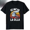 Me Suda El Nabo Women's Sleeve Printed T-shirt Funny Spanish Jokes Vintage Soft Casual Tops Women Clothing Graphic Tshirts