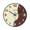 Plastic wall clock living room advanced sense children's simple cartoon silent modern clock batch clock wall hanging