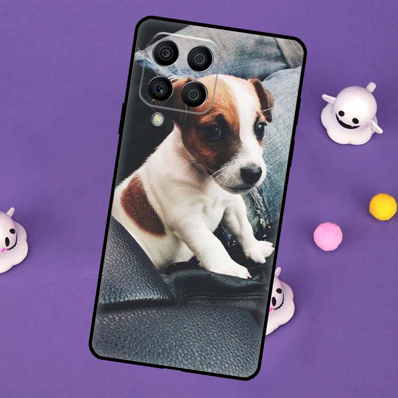 Jack Russell Terrier Dog Cover For Samsung Galaxy M32 M52 M12 M13 M33 M23 M53 M15 M55 M31 M51 M14 M34 M54 M20 Case