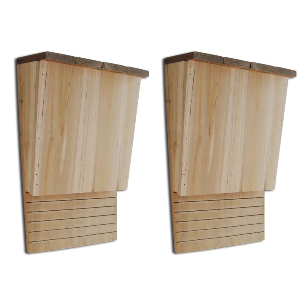 Casa de morcego 22 x 12 x 34 cm conjunto de 2 peças