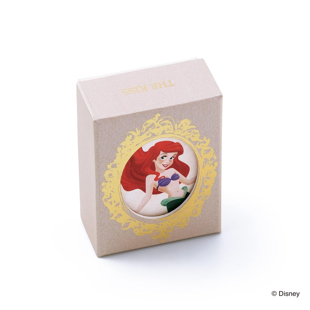 THE KISS Disney Princess Box with Message Ariel Diamond Necklace 40cm [The Kiss] DI-SN521DM [Disney Collection] [Original Card] Women's