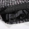 Höst och vinter Plus Size High Waist Bantning Mode Casual All-match Bag Hip kjol