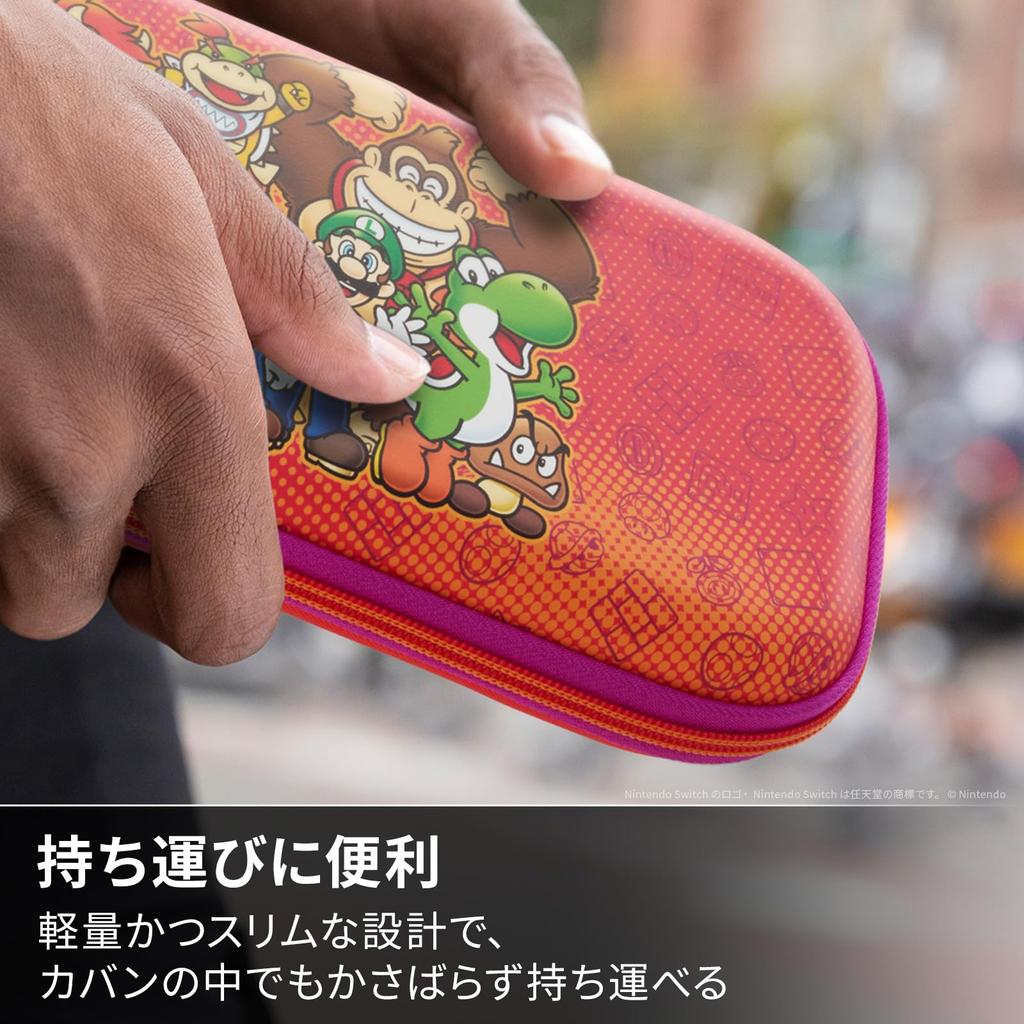 Licensed PowerA Slim Case for Nintendo Switch 2 Mario Friends [Nintendo Product] – & NSCS0550JP-01 [2-Year Warranty]