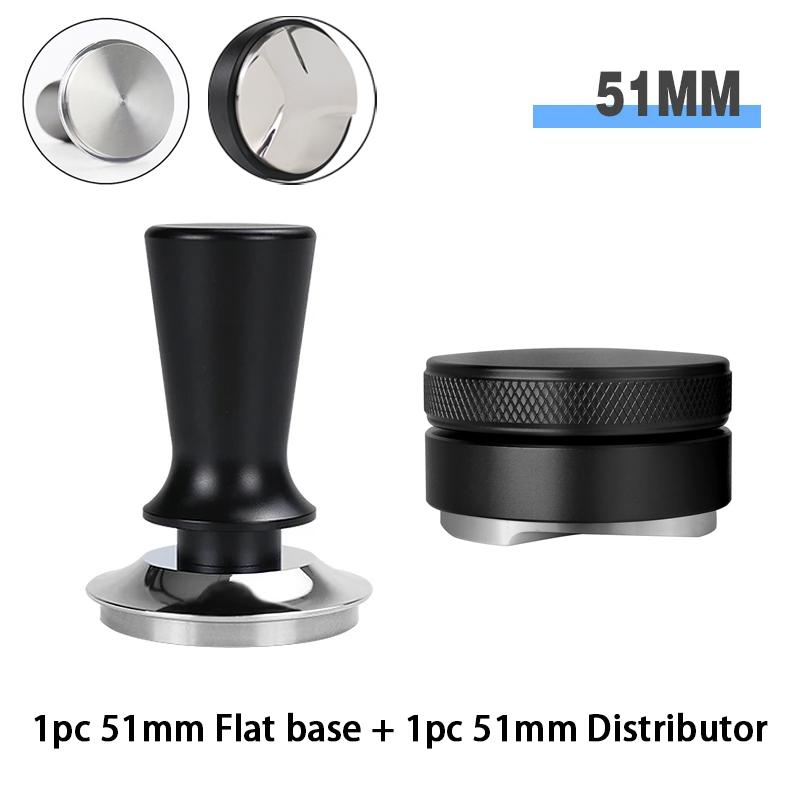 51MM Coffee Bottomless Portafilter Two Ears Replacement Filter Basket For Delonghi ECP3420 ECP35.31 Espresso Maker Barista Tools