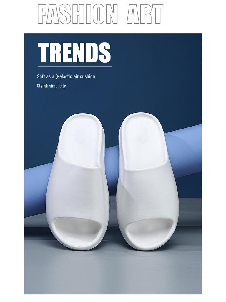 Men's Coconut Ripe Sandals: Summer Outdoor Non-Slip Thick Sole Beach Slippers for Couples