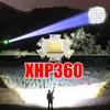Ultra Powerful XHP360 Rechargeable Flashlight New High Power Led Torch Lamp,Super Bright Lantern
