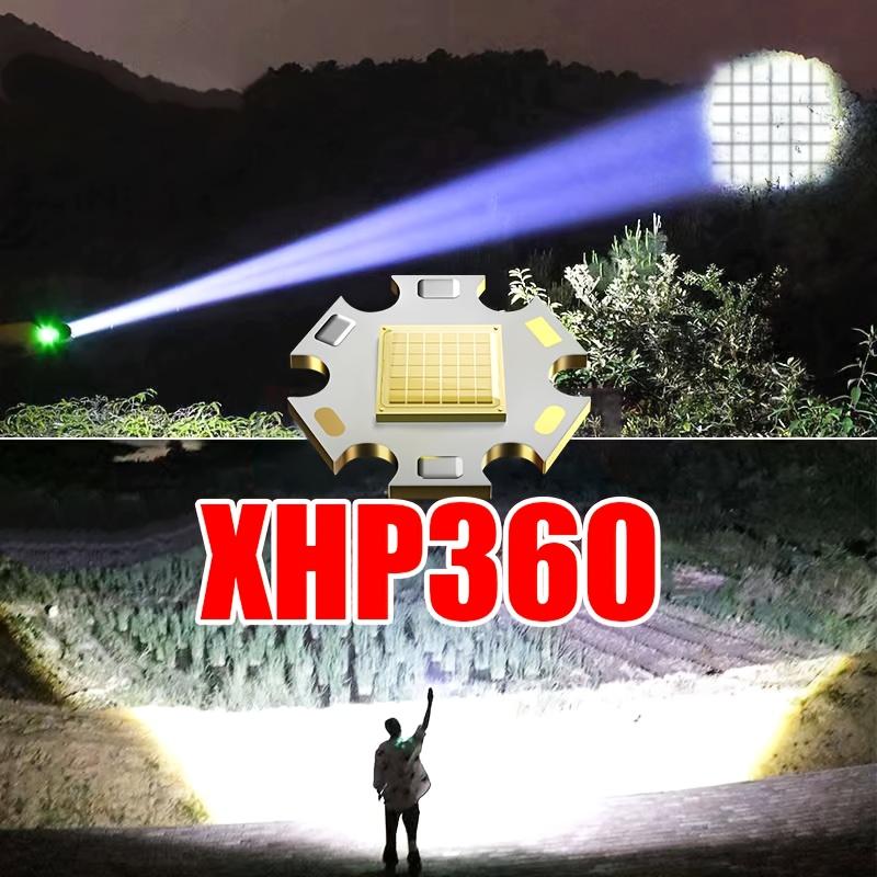 Ultra Powerful XHP360 Rechargeable Flashlight New High Power Led Torch Lamp,Super Bright Lantern