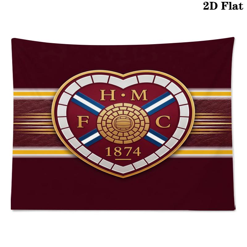 Heart of Midlothian Printed Tapestry – Wall Hanging for Bedrooms, Dorms, and Home Decor