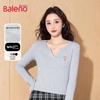 Baleno Women's V-Neck Long Sleeve T-Shirt