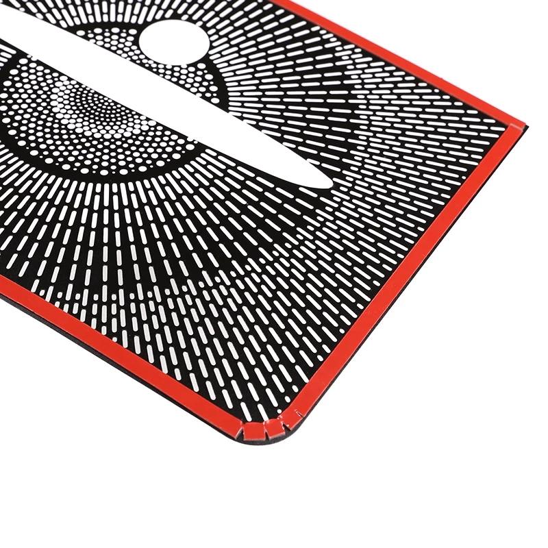 Aluminiumlegierung Auto Armaturenbrett Lautsprecher Abdeckung Trim Für Mercedes Benz GLK Klasse X204 GLK260 300 2008-2015 Auto Innen