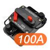 30A to 300A circuit breaker fuse reset, car stereo inline fuse holder, waterproof marine circuit breaker reset fuse 12V-48V DC