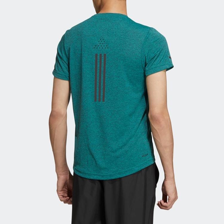 Adidas Chill Tee Sport Short Sleeve Men Tops Glory-Green GI4922
