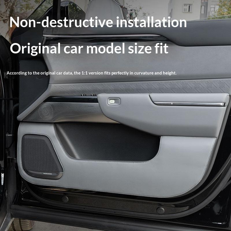 Fit For Zeekr 7X Car Door Anti Kick Pad Anti Collision Trunk Protective Mat Interior Modification