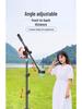 Floor-Standing Mobile Holder & Tripod with Fill Light for Live Streaming & Top-Down Shooting