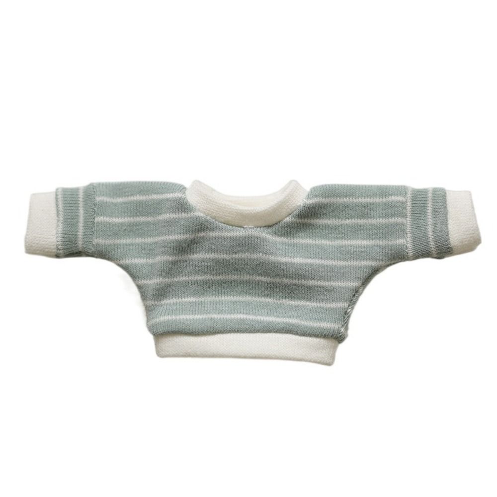 Cotton Plush Doll Clothes 15cm Stripe No Attributes Doll Clothes  DIY Clothes
