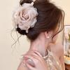 Flower Hair Claw Clip For Women Barrette Slip Resistant Hair Accessory Elegant Design Styling