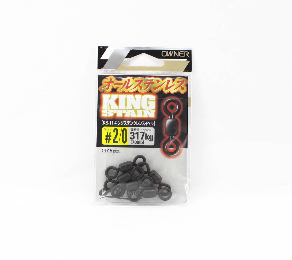Owner KS-11 Swivel King Stain Crane Swivel Size 2/0 (3225)