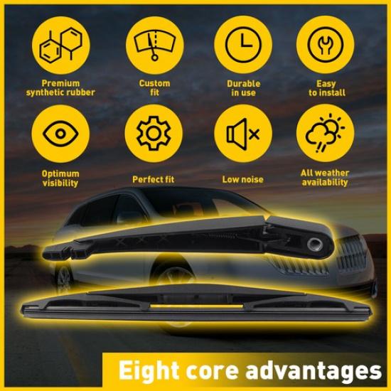 Rear wiper Arm & Blade set For FORD FLEX 2009- OE# Quality BA8Z17526A