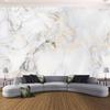 Modern Marble Wallpaper Abstract White Marble Wall Murals Home Decor