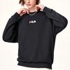 New FILA Sweatshirt Unisex Jet Black F51U138295FBK