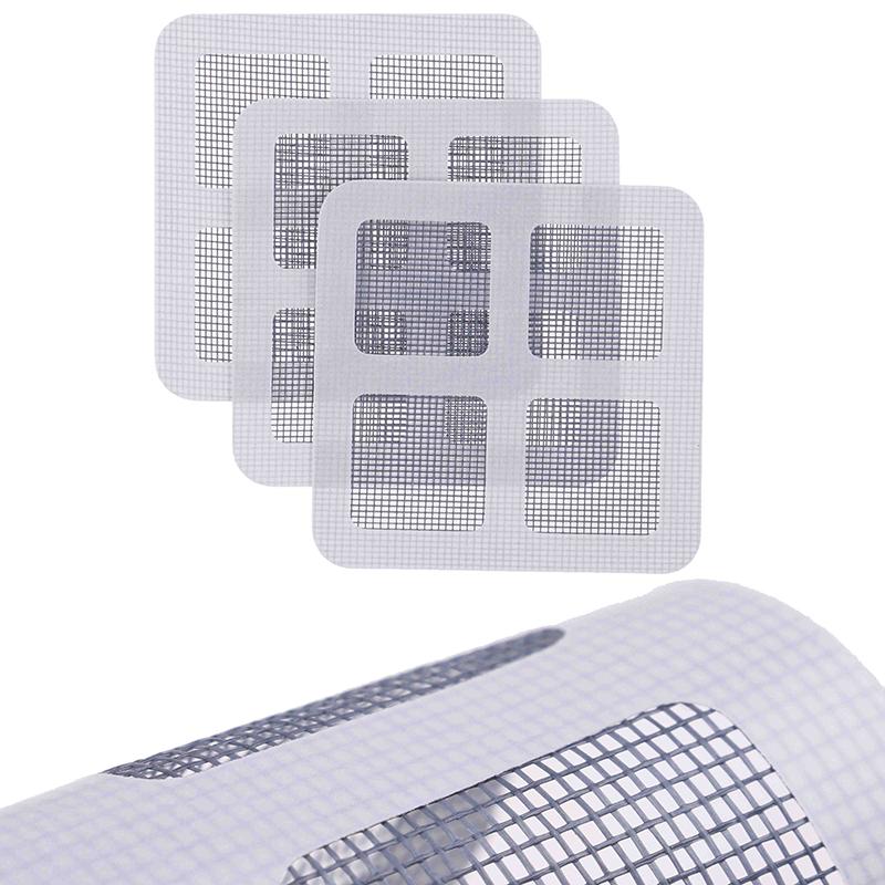 Window Door Screen Net Fix Repair Sticky Patch Self Adhesive Kit Covering Holes