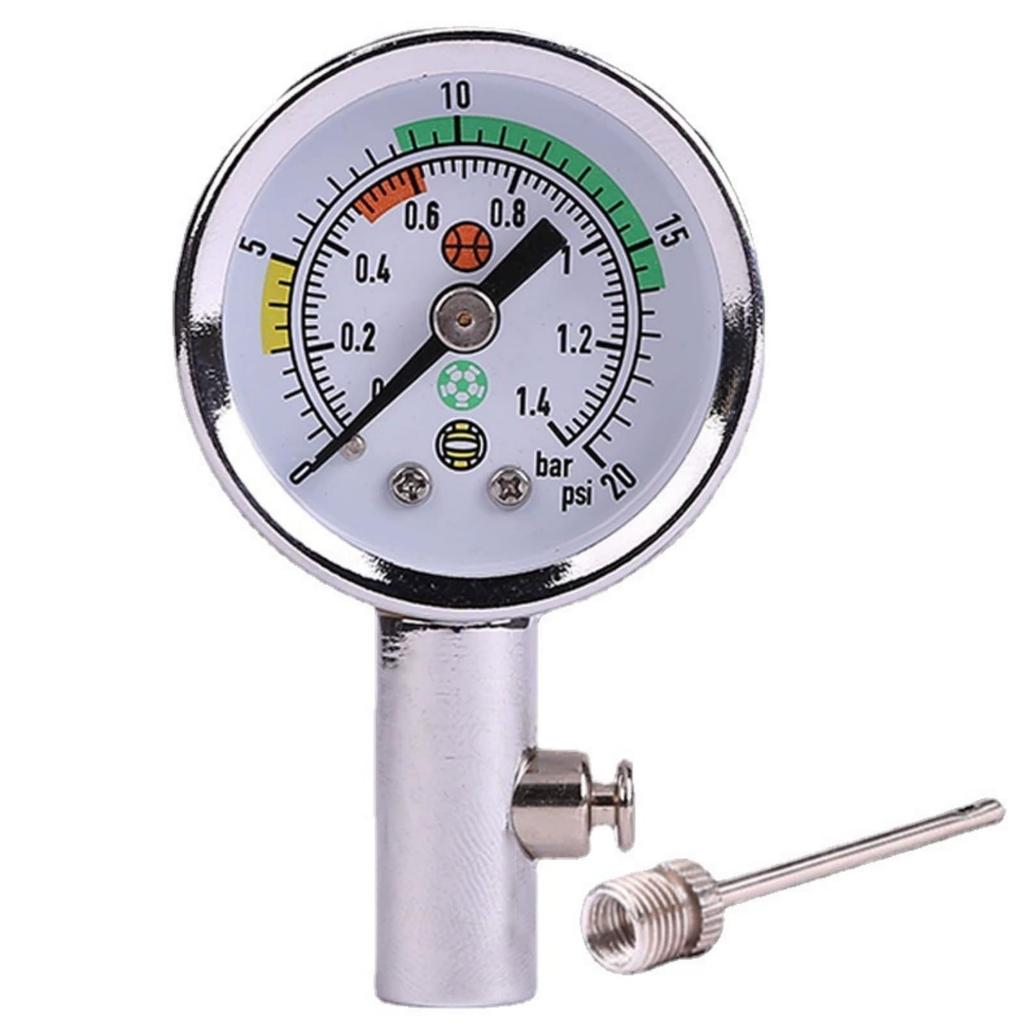 Ball Pressure Gauge, Ball Pressure Gauge, High Precision and Easy Operation, Internal Pressure Gauge, Barometer Tool, For Ball Volleyball