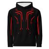 TRON Ares Cosplay Halloween Hoodies Long Sleeve Fashion Fleece Sweatshirts NIN Nine Inch Nails Band Print  Pullovers Unisex