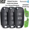 Great ID46/4A Chip 315/433MHz VVDI Global Version Car Remote Key For Peugeot 208 2008 301 308 508 5008 Citroen C2 C3 C4 C5 C6