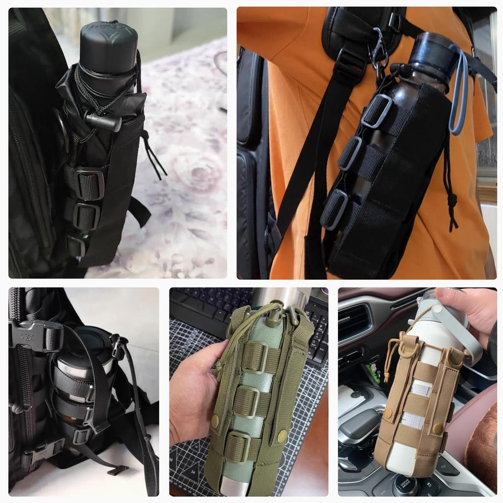 TRIWONDER Water Bottle Pouch Water Bottle Bag Plastic Bottle Holder