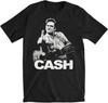 JOHNNY CASH Middle Finger Tshirt Man In Black Country Rock Singer Size S5XL Unisex T-Shirt