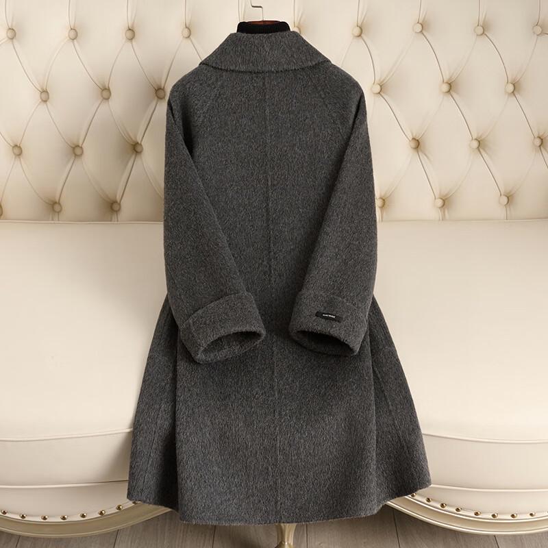 KAISER Women's Pure Wool Double-sided Toggle Coat