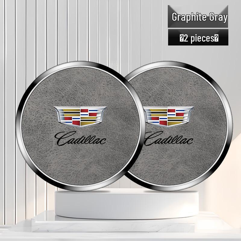 Cadillac SRX Water Cup Holder Pad for 2004-2015 - Alloy Door Slot Storage 25