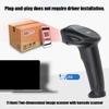 Corded Barcode Scanner Corded Handheld Barcode Reader for Smartphone Reader Barcode Recognition Scanner Accessories