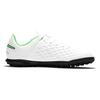 Nike Tiempo Legend 8 Club TF Bequeme Vielseitige Rutschfeste Strapazierfähige Low-Top Fußballschuhe Kinder Fußballschuhe Weiß Grün AT5883-030