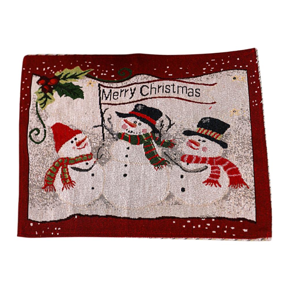 Christmas themed placemats Linens Table Linens