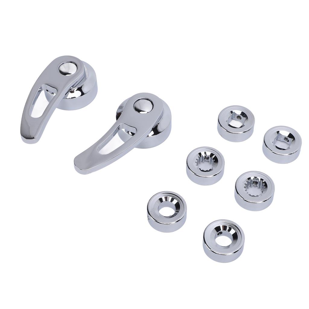 Fensterkurbelgriff-Set 3-1/2 Zoll Retro Aluminiumlegierung Auto-Fensterkurbel-Erhöhung für Kustom