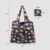 Foldable Reusable Eco Shopping Bag Large Capacity Shoulder Tote Pouch for Grocery Beach Toy Storage Eco-friendly Grocery Package