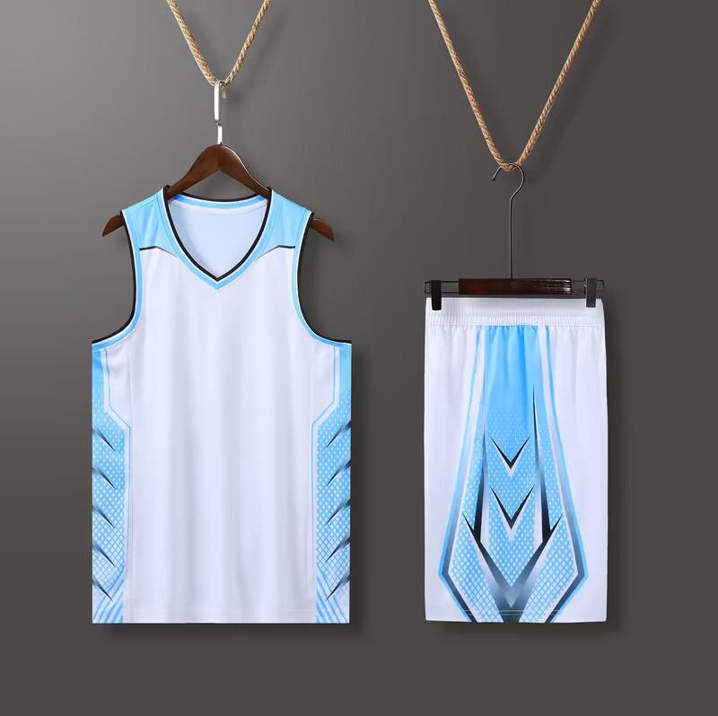 Custom Printed Plus Size Basketball Uniform Set - Men's Team Sports Jerseys