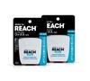 REACH Dental Floss X Wax, Unflavored, 50m, 2-Pack (50m 2)