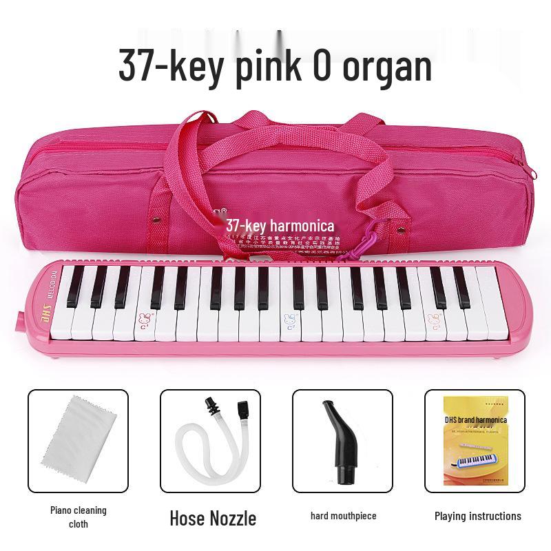 Qimei 37-Key Harmonica for Students, Teacher-Recommended 32-Key Harmonica for Children