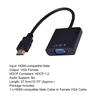 VGA Cable Plug Play Superior Signal Transfer Durbale HDMI Male To VGA Female Converter Adapter for DVD