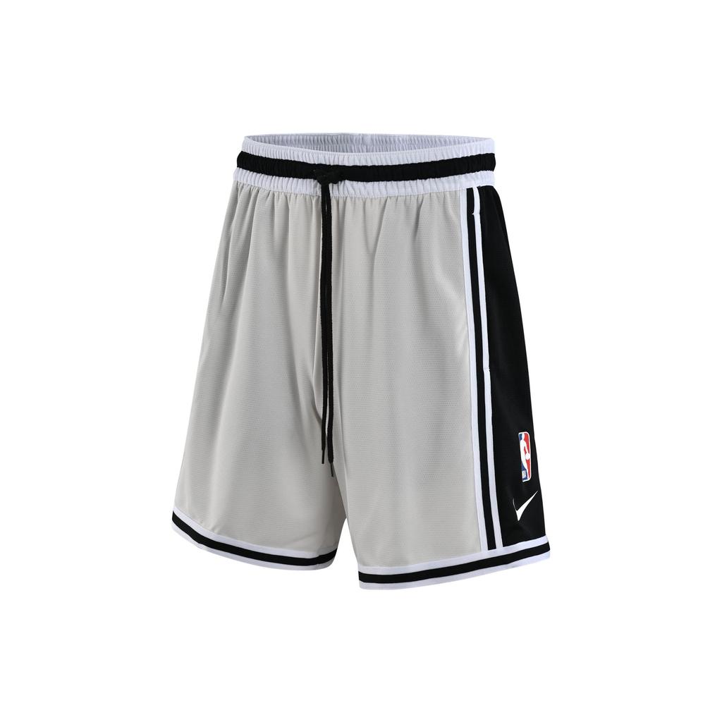 New Nike Basketball Shorts Men's Phantom Gray/White/Black/White/White FB5344-030
