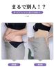 Easy zipper opening waist waist waist posture pelvic rib belt [Uroi] corset, nipper, long, slimming, shapewear, tightening, correction, correction,