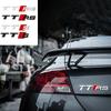 3D ABS Emblem Car TTS TTRS Badge Stickers Body Rear Trunk Decoration Decals For P7 A1 A3 A4 A5 A6 B8 Q3 Auto Accessories Valve 443Da7